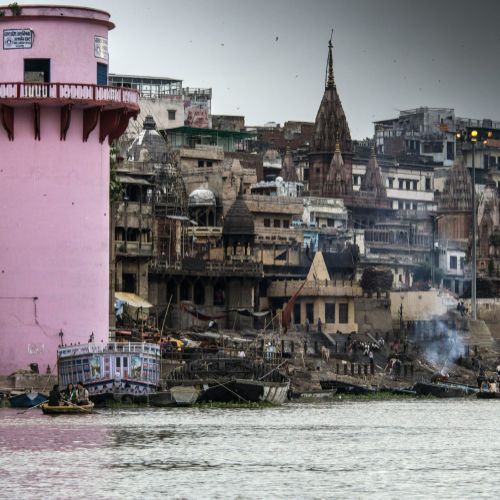 Bénarès : bords du Gange
